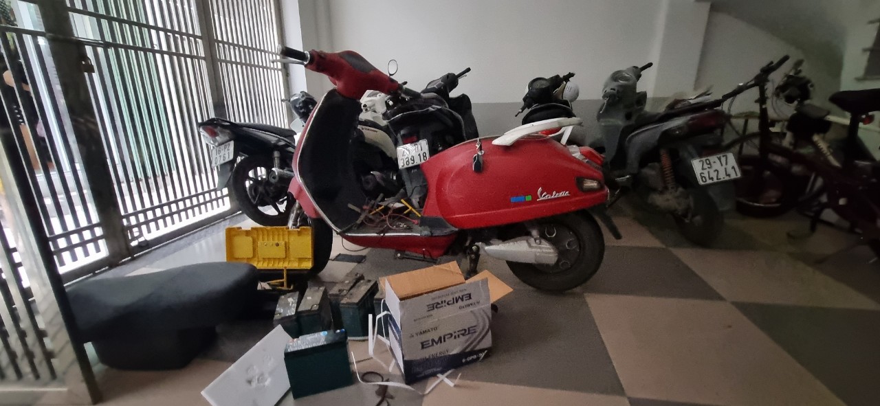 Thay Ắc Quy Xe Điện Hà Nội