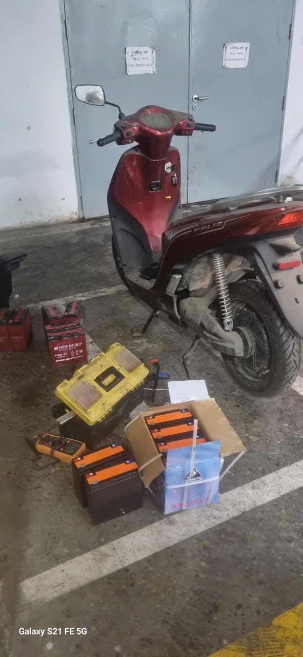 Thay Ắc Quy Xe Điện Vinfast Feliz